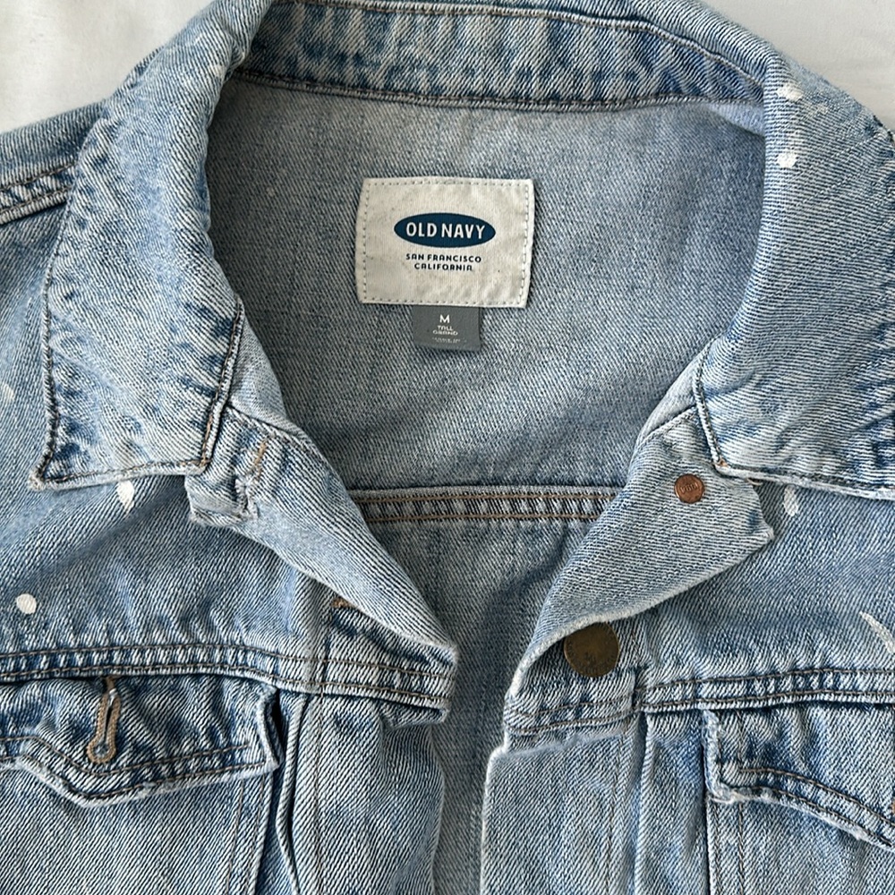 Old Navy Women’s Jean Jacket, Size M - Picture 3 of 3